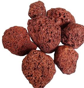 Pierre de <span class=keywords><strong>volcan</strong></span> rouge Pierre ponce de roche de lave rouge pour l'horiculture Chine prix d'usine Offre Spéciale 2025 - Product Image 1