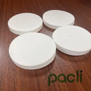 Biodegradable Lid Eco-friendly Biodegradable Disposable Pulp Paper Lids Hot Coffee Cup Lid Cover