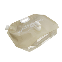 Pochette à bec verseur en PE recyclable de 1 gallon pour lait, avec logo personnalisé, sac d'eau pliable portable et impression en héliogravure