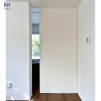 Porte coulissante encastrée murale, porte invisible, porte fantôme, sur mesure en bois MDF, directement de l'usine, style moderne minimaliste pour la maison