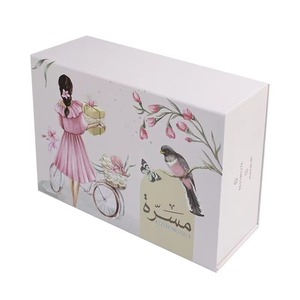 Custom Premium Luxury Package Cardboard <b>Paper</b> Dress Clothes Magnetic Exclusive Product Packaging Box - Product Image 3