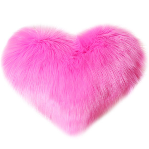 <span class=keywords><strong>Coussin</strong></span> décoratif <span class=keywords><strong>en</strong></span> <span class=keywords><strong>forme</strong></span> <span class=keywords><strong>de</strong></span> cœur, <span class=keywords><strong>coussin</strong></span> moelleux <span class=keywords><strong>en</strong></span> peluche longue pour la décoration du canapé - Product Image 1