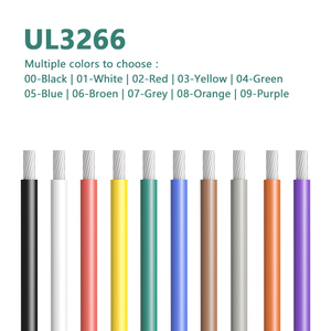 3F Halogen Miễn Phí Xlpe 125 Độ C 300V 16AWG Awg18 20awg 22awg Ul3266 Awm Móc Lên Điện Dây Đồng Và Cáp Nhà Máy - Product Image 6