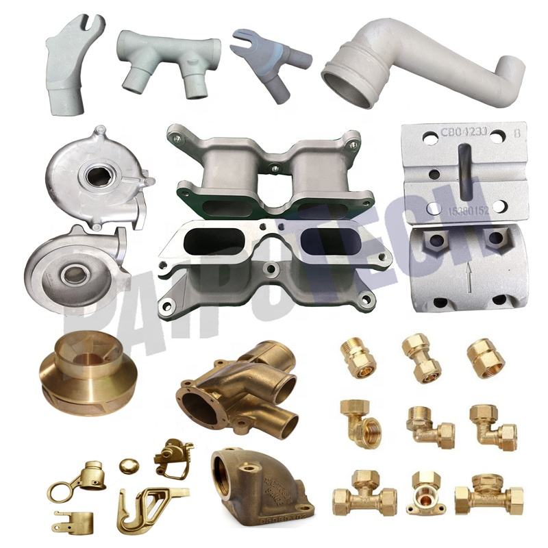 Custom precision brass bronze casting foundry lost wax casting A356 aluminum investment casting aluminum casting services