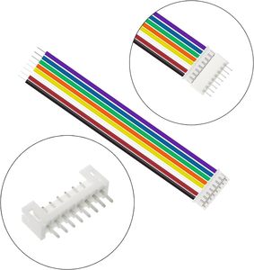 Kit de 40 Conectores JST 2.0 PH de 8 Pines, Incluye 20 Cables Hembra de 150 mm y 20 Conectores Macho Micro JST PH2.0mm de 8 Pines - Product Image 3