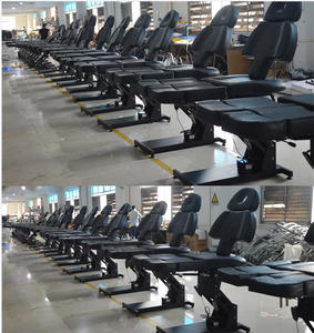 เตียงไฟฟ้าแบบปรับได้สำหรับแต่งหน้า,เก้าอี้พับได้มีมอเตอร์3ตัว - Product Image 6