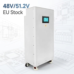 EU Poland Spot Stock 48V 51.2V LiFePO4 Storage Cabinet Bluetooth BMS Home DIY Off-Grid <b>Solar</b> Energy Storage System For ESS - Product Image 1