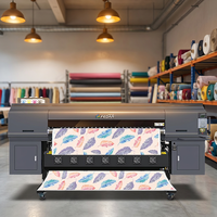 Printer Sublimasi Dye Kecepatan Tinggi 8 Head Epson I3200 A1 1900mm untuk Pabrik Tekstil FD5198E