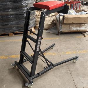 Carretilla de <span class=keywords><strong>taller</strong></span> plegable de altura ajustable para motor, capacidad de 400 lb, con ruedas rodantes para reparación de automóviles en garajes y talleres - Product Image 3