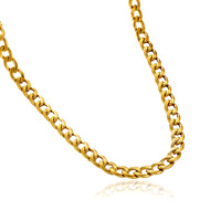 Collar de Cadena Cubana de Acero Inoxidable, Dos Tonos, Chapado en Oro y Plata, Joyería Hip Hop para Hombre y Mujer, Regalo de Moda