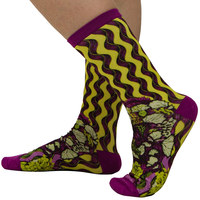 Chaussettes rayées à imprimé ethnique africain Colore Sport pour femmes