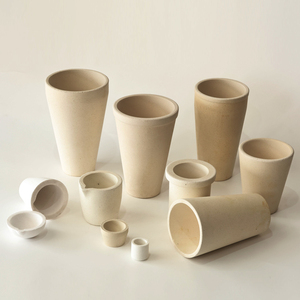 Phân Tích Kim Loại Quý Đất Sét Lửa Thử Nghiệm Nồi Nấu Chảy Vàng Cho Luyện Kim - Product Image 2