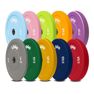 Bodybuilding Fitness Gym Disques en fonte <span class=keywords><strong>Musculation</strong></span> Barbell Pare-chocs Plaques de <span class=keywords><strong>poids</strong></span> - Product Image 1