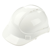 Casque de sécurité pour hommes, logo personnalisé, ventilation supérieure, respirant, type convexe, construction ABS HDPE, pour les travailleurs du secteur de la construction.