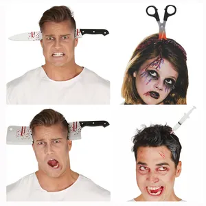 Horror Halloween Headband Scary Halloween Decoration Accessories Props Halloween Party Supplies Event Party Decor