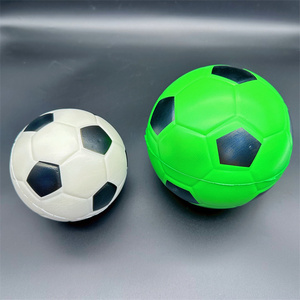 HAPU Factory Medium Elastic Pet Toy 120mm 150mm Football Pu High Bounce Ball Training Fun Moon Ball Dog <b>Bite</b> Pet Interactive Toy - Product Image 3