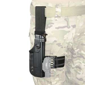 Universele Abs Tactische <span class=keywords><strong>Auto</strong></span> Laden Holster Niveau 3 Lock Drop Leg Dijpistool Holster - Product Image 1