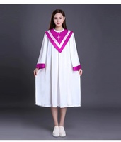 Robes de Chorale d'Église Personnalisées en Gros Unisexe, Toges de Prêtre