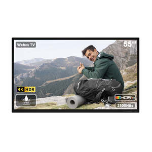 Téléviseur extérieur mural étanche de 55 pouces, 2500 nits, écran d'affichage publicitaire, télévision intelligente, IP65, extérieur, sur pied - Product Image 6