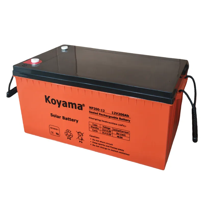 Versiegelte Blei-Säure-Batterien 12V 150Ah 200Ah 250A 12V Langlebige 200Ah Solar batterie USV AGM-Batterie