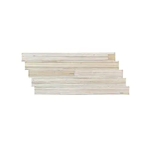 Artesanía de madera Suelo laminado Contrachapado de roble Tablones de 1mm Chapa de roble MDF de 12mm Chapa de bambú de PVC para decoración de interiores