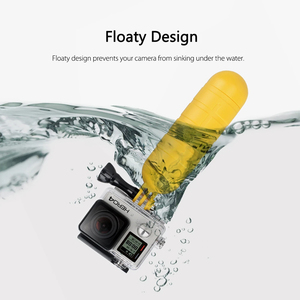 YEAH Barra de flotabilidad flotante montaje poste empuñadura de mano para <span class=keywords><strong>Gopro</strong></span> <span class=keywords><strong>Max</strong></span> Hero DJI OSMO Insta 360 <span class=keywords><strong>cámara</strong></span> de deportes de acción - Product Image 4