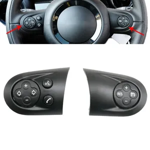 Quaclara – couvercle de bouton de volant multifonction pour <span class=keywords><strong>MINI</strong></span> <span class=keywords><strong>Cooper</strong></span> -R61 2007-2014, fibre de carbone 32309289676 - Product Image 2