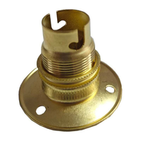 Support de lampe marin DT202 BA15d en laiton, base à double contact B15 à baïonnette pour éclairage de navigation