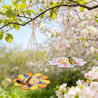 Kit de Peinture DIY pour Enfants : Mangeoire à Colibris – Activité Manuelle Extérieure, Art du Jardin pour Enfants, Jouet Décoratif pour la Cour