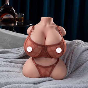 新しい半身オナホール人形、リアルな大きなお尻付き。 男性用TPE素材製オナニーグッズ - Product Image 1