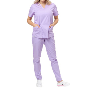 Batas de Paciente de Algodón Tejido de Ajuste Flexible para Médicos y Enfermeras, Uso Cómodo, Tacto Suave y Aspecto Profesional - Product Image 3