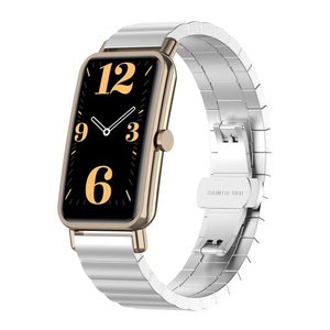 Bracelet de remplacement d'accessoires de bracelet intelligent en acier inoxydable pour <span class=keywords><strong>Huawei</strong></span> Watch Fit <span class=keywords><strong>Mini</strong></span> One Bead Bracelet de montre en métal - Product Image 2