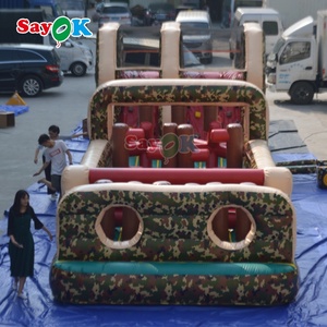 Sayok-saltador inflable para exteriores, campo <span class=keywords><strong>de</strong></span> obstáculos, juego <span class=keywords><strong>de</strong></span> fiesta inflable para adultos - Product Image 2