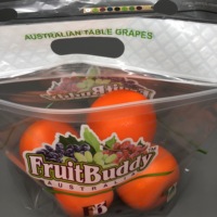 Verse Groenten Sla Zakjes Salade Verpakking Anti Fog Plastic Bopp Fruit Groente Zakjes