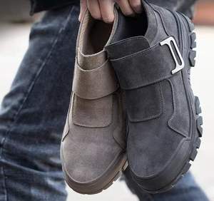 ZG A18 أحذية عالية الجودة من جلد الغزال والجلود والمطاط وحيد لحام بني الكاحل قطع أحذية السلامة لورشة العمل الصناعية - Product Image 4