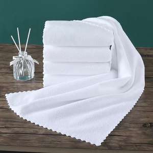 Serviettes d'hôtel en coton doux de haute qualité, taille personnalisée - Product Image 6