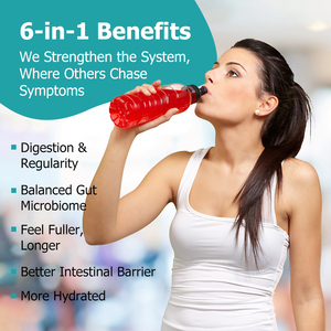 OEM ODM Daily Fiber Powder with Probiotics Collagen Electrolytes Supports Digestion Regularity Gut Microbiome Intestinal Barrier - Product Image 5