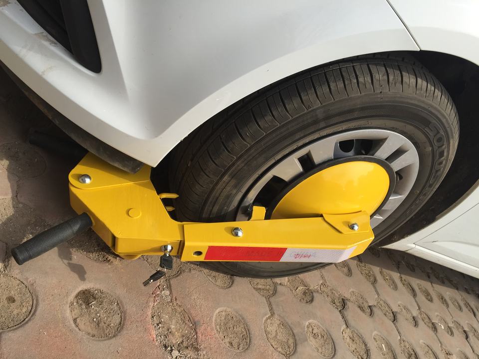 E-road WC-3-1 High Security Wheel Alignment Clamp Lock | Car Truck Anti-Theft Equipment