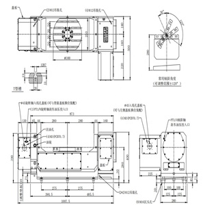 Table rotative à quatre axes AC210 FANUC pour arbre à cames, accessoires d'automatisation, neufs et originaux - Product Image 1