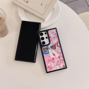 Sogno della ragazza di alta qualità per <span class=keywords><strong>Samsung</strong></span> S24ULTRA custodia per cellulare S23plus rosa <span class=keywords><strong>A54</strong></span> satinato S25 personalità in stile - Product Image 3