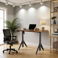 Bureau de travail moderne, durable, ergonomique et réglable en hauteur, en métal, de la marque PRORIALS