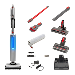 Cordless Wet Dry Vacuum Cleaner & <b>Mop</b> Combo, 2-in-1 Self-<b>Cleaning</b> Stick Vacuum for Hard Floor Pet Hair, Powerful Suction Lightwe - Product Image 1