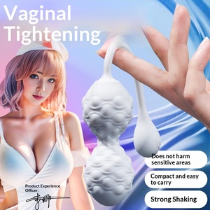 Drumbeat Electric Flirting Jumping Eggs, boule de Kegel pour femmes, exercice vaginal, vibration silencieuse 55dB, 100% étanche, 5 fréquences - Product Image 3