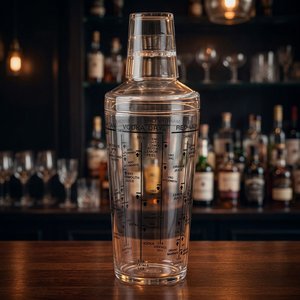 EL Brand TW 500ml BPA Free Acrylic Cocktail <b>Shaker</b> Model A-1 - Product Image 2