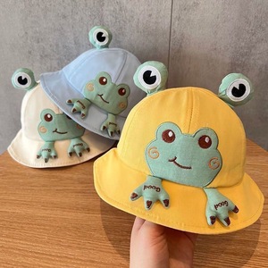 Chapeau Bob Bébé Tendance : Protection Solaire Style Mignon, Motif Animalier Dessin Animé, Idéal Plage et Extérieur pour Tout-petits - Product Image 3