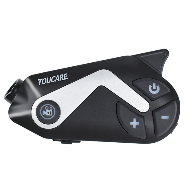 2026 New 1080P Camera WiFi IP67 Waterproof Motorcycle Bluetooth Intercom for Moto Helmet Riding