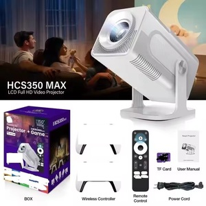 HCS350MAX Allwinner H713 4K 1080P Android11 프로젝터 450ANSI LED 미디어 플레이어 레트로 클래식 게임 10000 프로젝터 홈 시어터 - Product Image 2