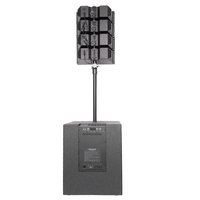 Système de sonorisation portable Line Array 1400W, haut-parleur professionnel avec DSP Bluetooth pour concerts et conférences