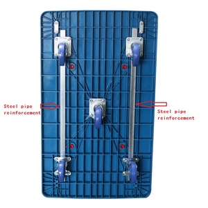 थोक मूल्य भारी शुल्क फोल्डेबल हैंडकार्ट 500 किलोग्राम क्षमता गुणवत्ता हैंड ट्रक ट्रॉली - Product Image 5