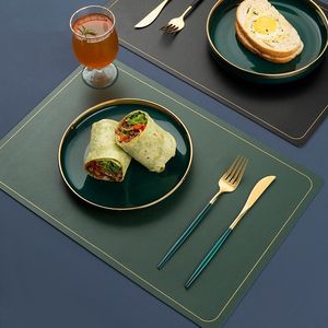 Juego de Manteles Individuales de Estilo Nórdico, Aislantes, Ecológicos, Clásicos, de Bambú, Resistentes al Agua, para Restaurantes - Product Image 3